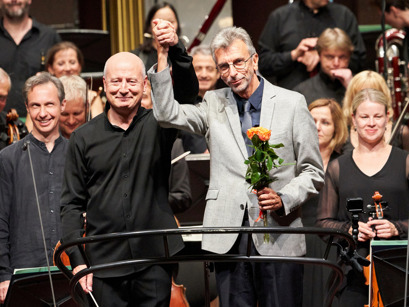 Paavo Järvi a Errki-Sven Tüür, foto Kaupo Kikkas